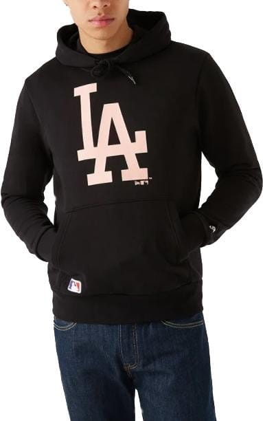 Felpe con cappuccio New Era Los Angeles Dodgers Team Logo Hoody FBLKBSK