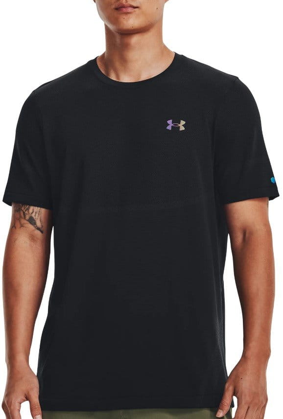 Magliette Under Armour UA Rush Seamless Legacy SS-BLK