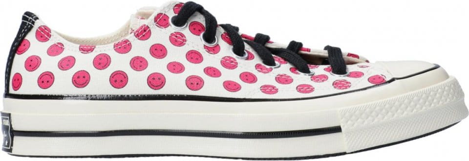 Scarpe Converse Chuck 70 OX Sneaker Damen Weiss Pink