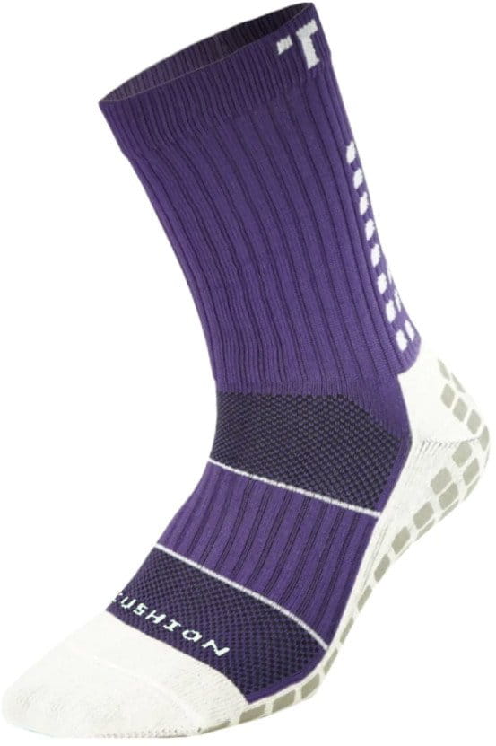 Calze Trusox Cushion 3.0 - Purple with White Trademarks