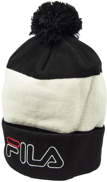 Cappellini Fila BLOCKED SLOUCHY BEANIE with outline logo