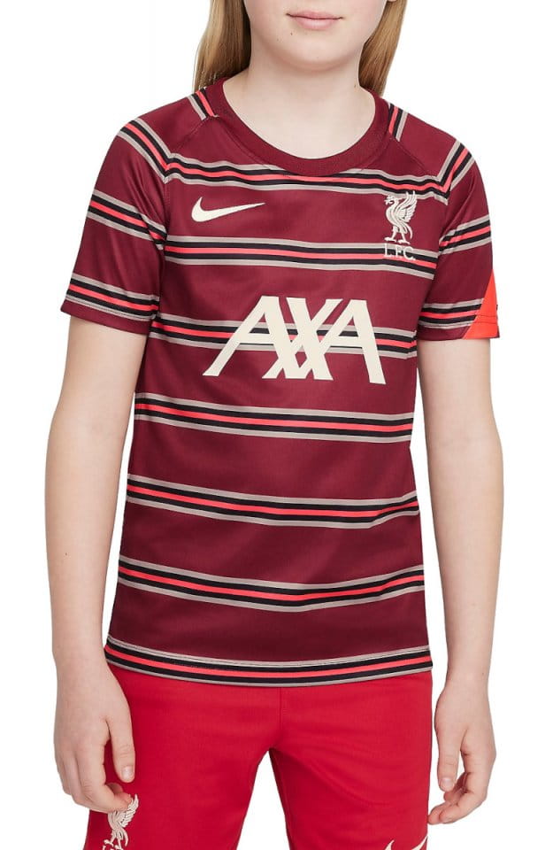 Magliette Nike Liverpool FC Big Kids Pre-Match Short-Sleeve Soccer Top