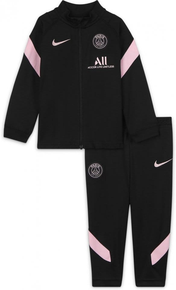 Completi Nike Paris Saint-Germain Strike Away Baby/Toddler Dri-FIT Knit Soccer Tracksuit