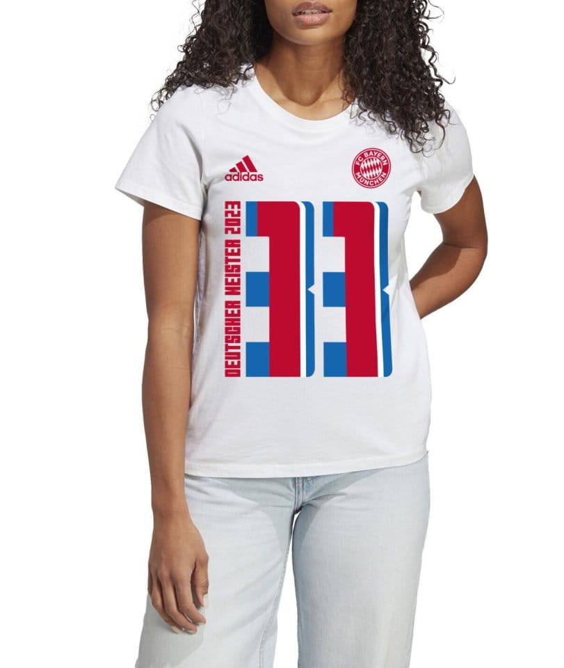 Magliette adidas FC Bayern Munchen Meister T-shirt 2023 W